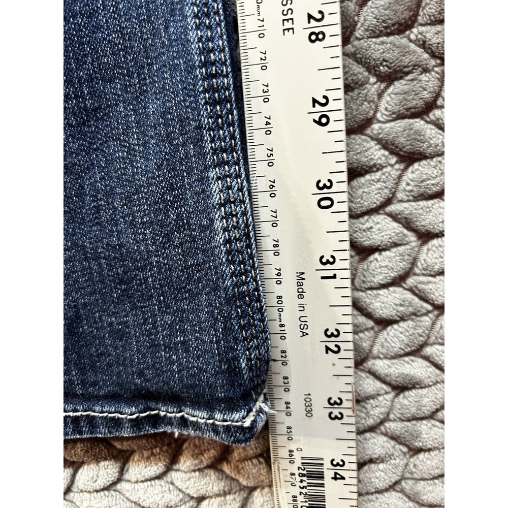 BKE Alec Jeans Men's 30x34 Medium Wash Straight Stretch Denim Buckle - Picture 8 of 8